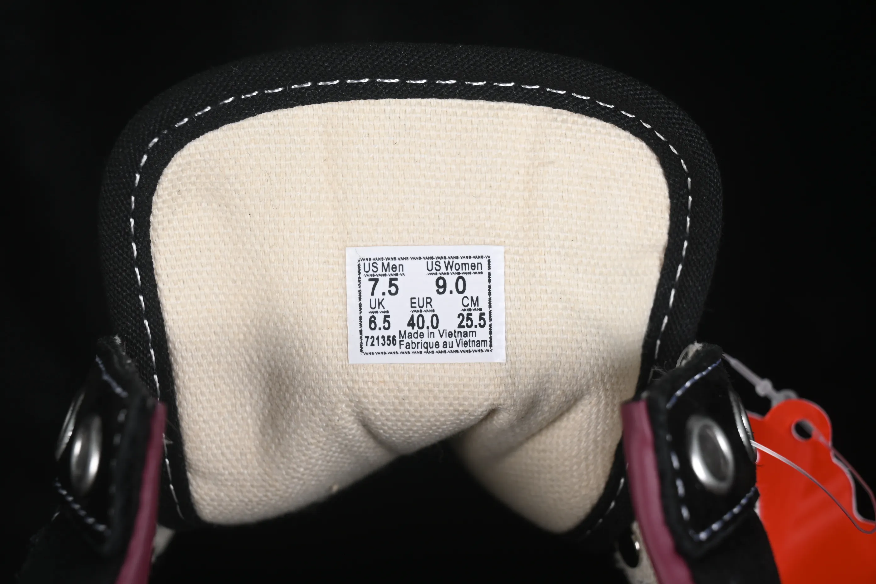 All categories Vans Vans series Vans Low Vans low top Vans Old Skool Vans low-top casual skateboard shoes VN000S52BLK